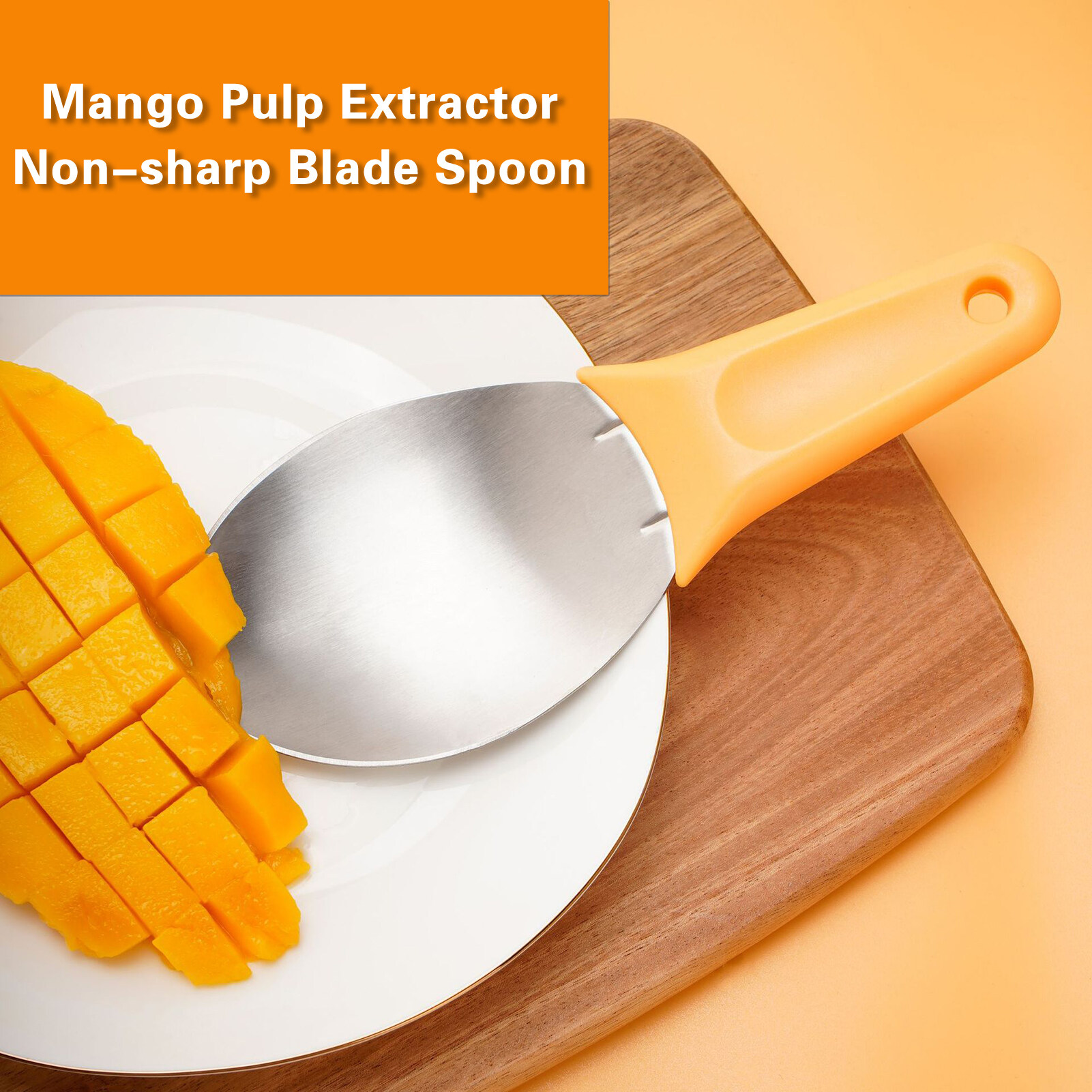 Mango Splitter Tool - 1 buah sendok pengupas buah multifungsi,