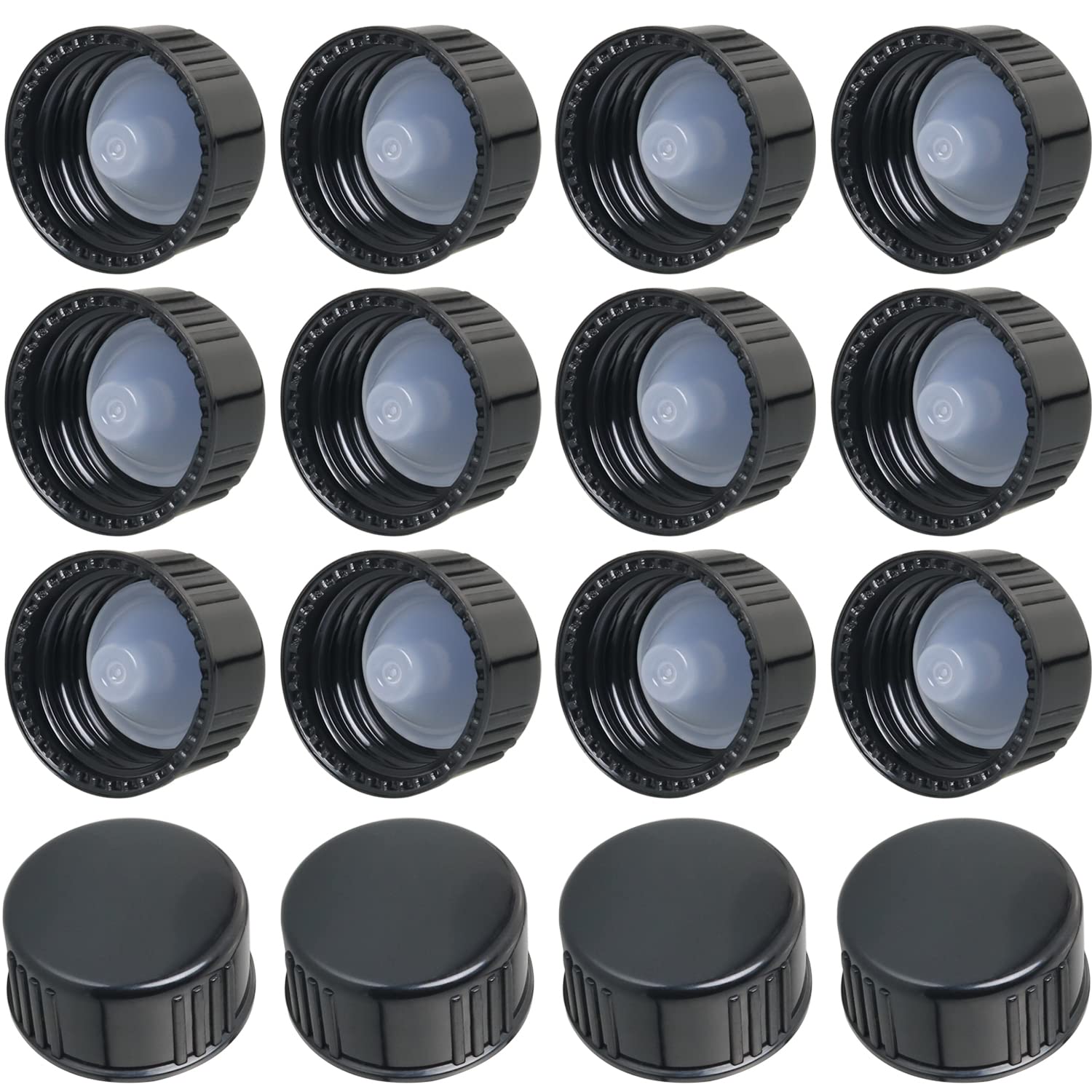 Meal Prep Co - 16 buah penutup Resin fenolik 18mm/20mm/22mm/24mm