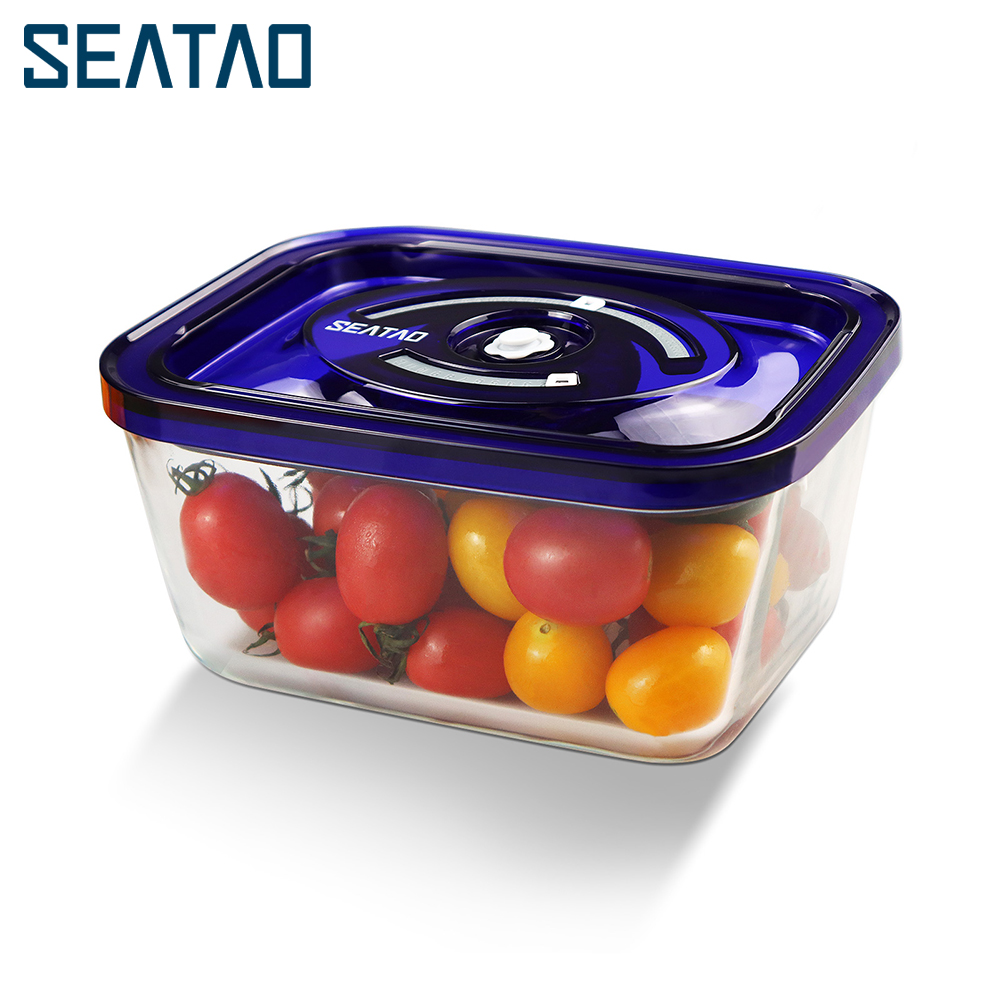Meal Prep Co - SEATAO Kontainer Penyimpanan Makanan Kaca Penyimpan