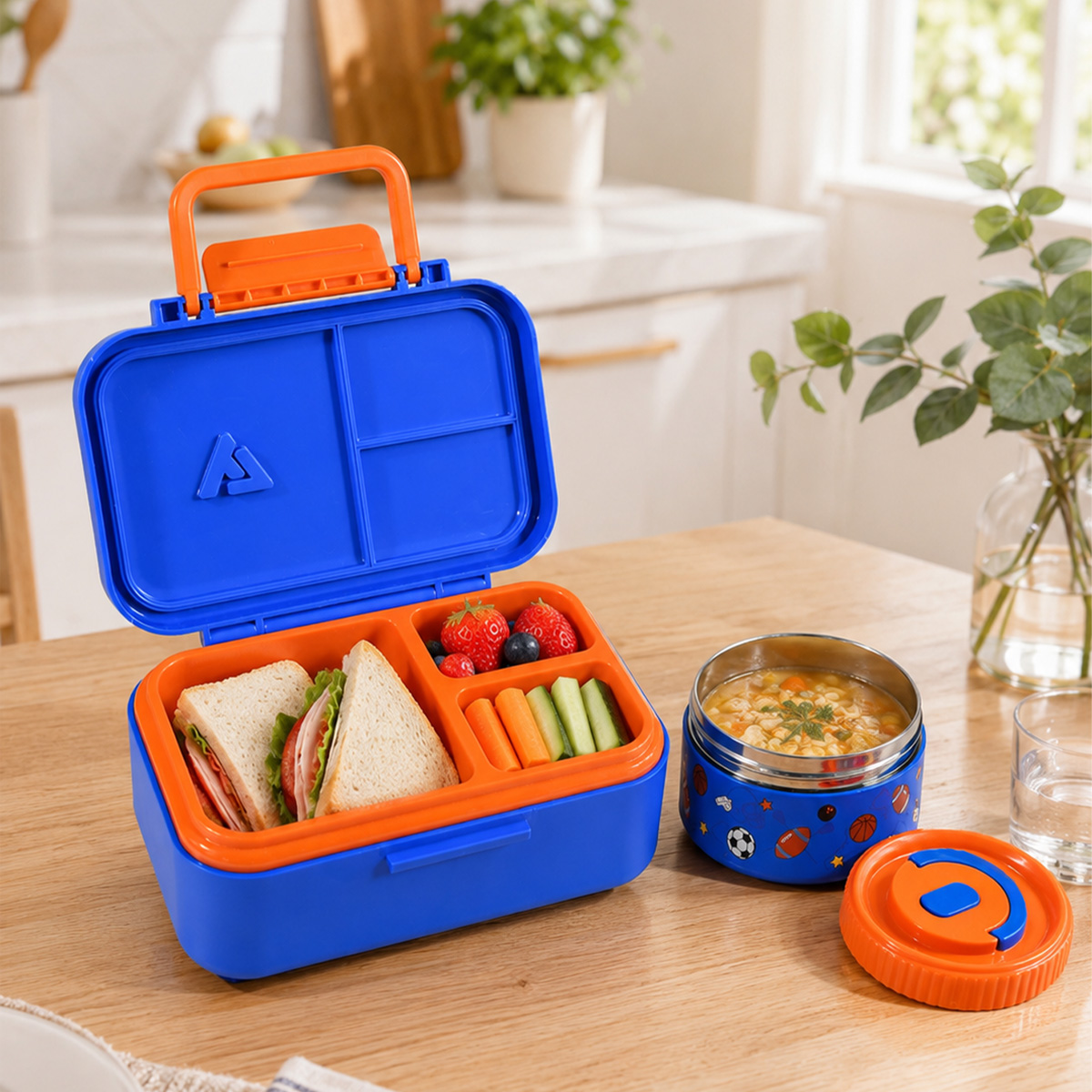 Kotak Makan Siang Bento dengan - Meal Prep Co ulasan dan harga