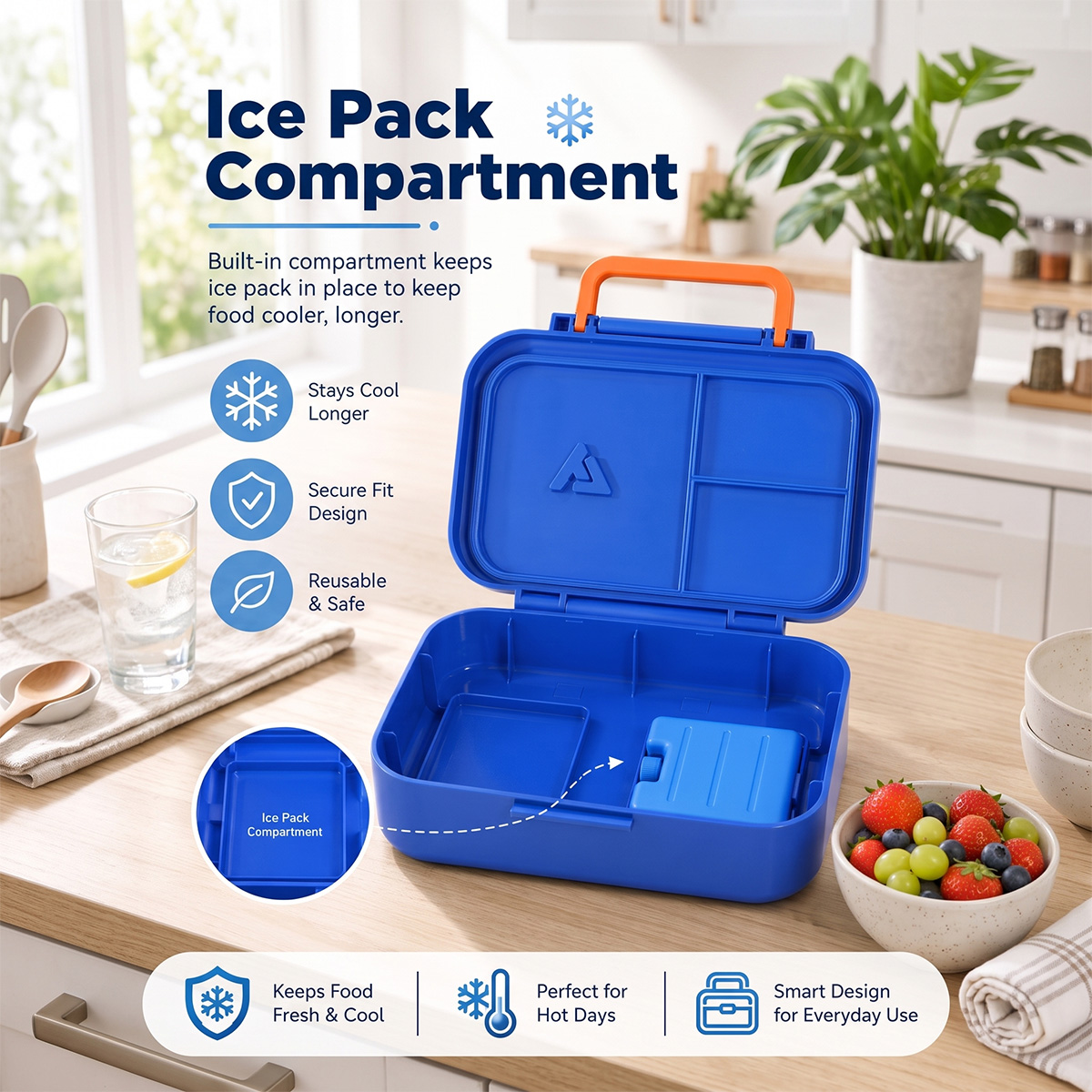 Kotak Makan Siang Bento dengan - Meal Prep Co ulasan dan harga