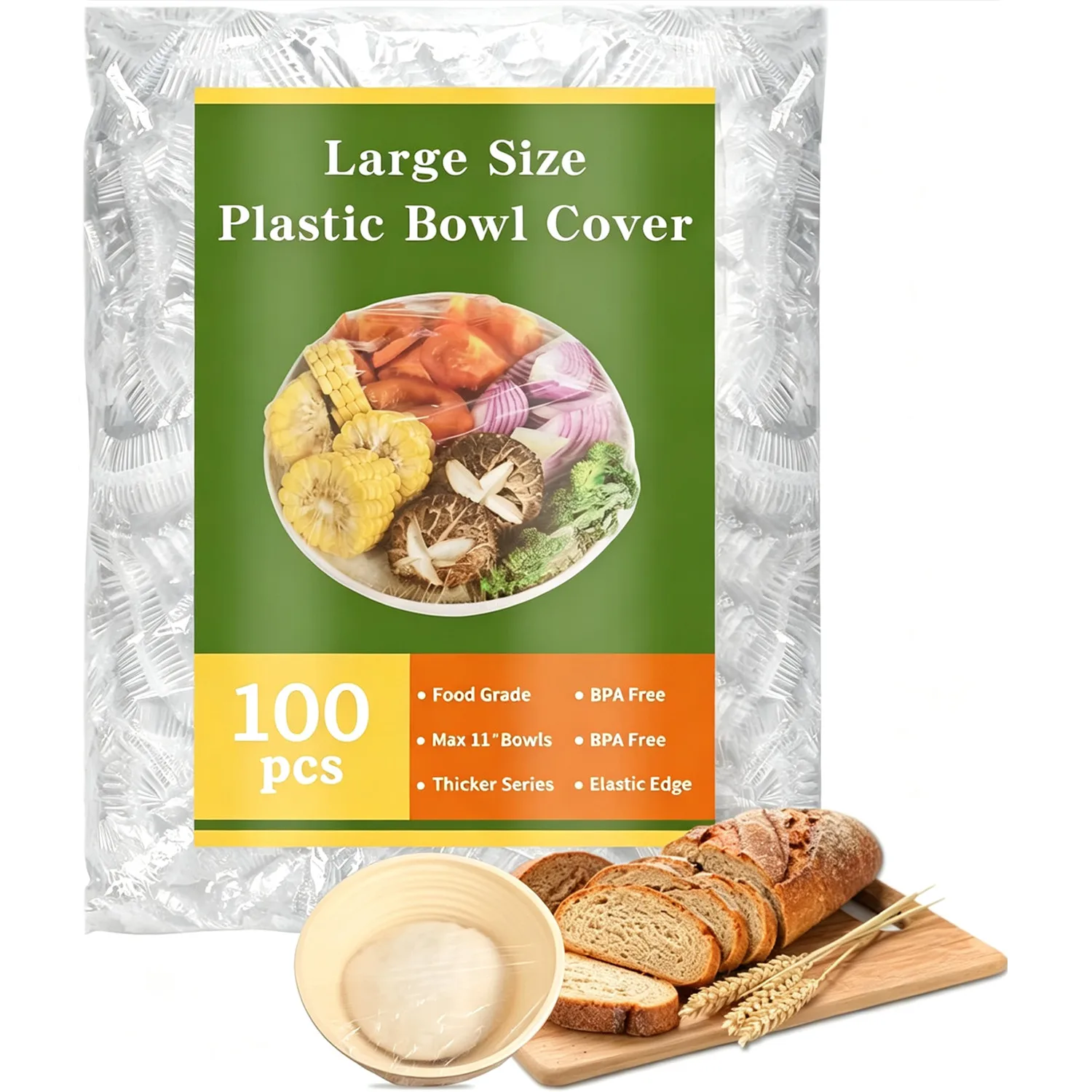 100 Lembar Pembungkus Plastik  - Meal Prep Wraps ulasan dan harga