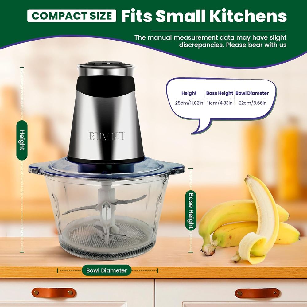Penggiling Daging 500W 2 Mangk - Veggie Chopper Cup ulasan dan harga