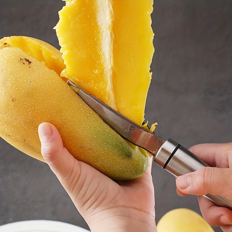 1 Buah, Alat Pengiris Mangga,  - Mango Splitter Tool ulasan dan harga