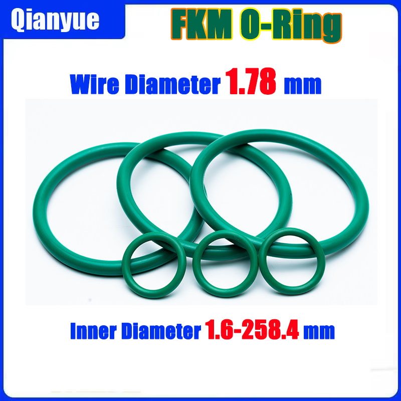 O-Ring FKM Hijau 1.78mm Diamet - Meal Prep Co ulasan dan harga