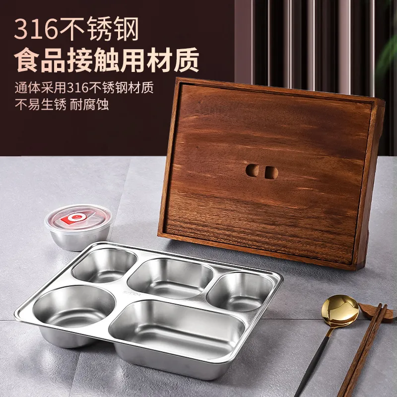 Kotak Bento Black Walnut denga - Meal Prep Korean Food ulasan dan harga