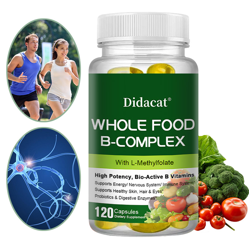 Vitamin B + suplemen probiotik - Meal Prep Co ulasan dan harga