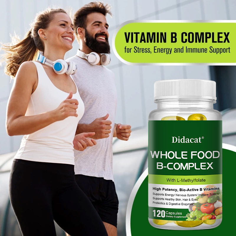 Vitamin B + suplemen probiotik - Meal Prep Co ulasan dan harga